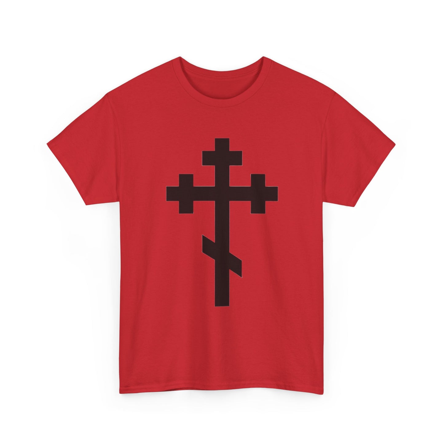 Orthodox Cross T-Shirt 2 Color Variants - Front