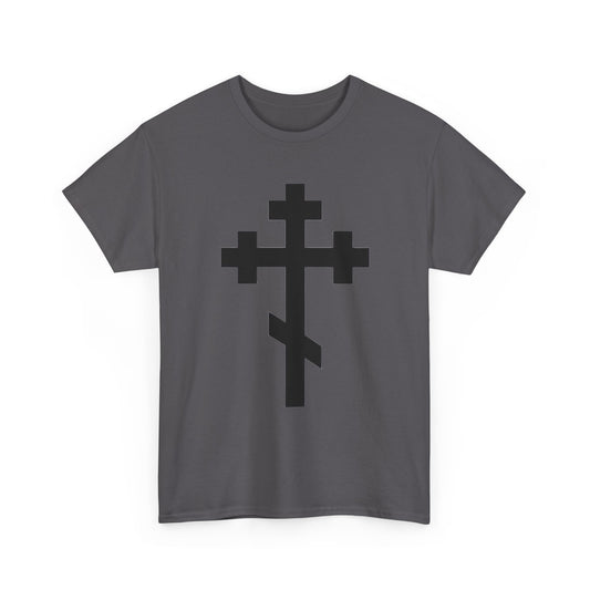 Orthodox Cross T-Shirt 2 Color Variants - Front