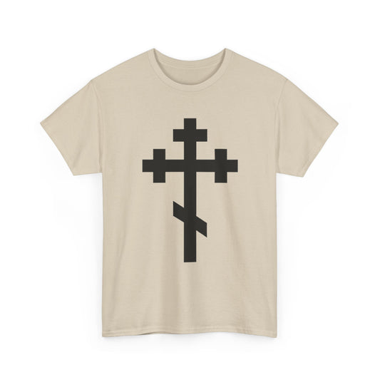 Orthodox Cross T-Shirt 2 Color Variants - Front