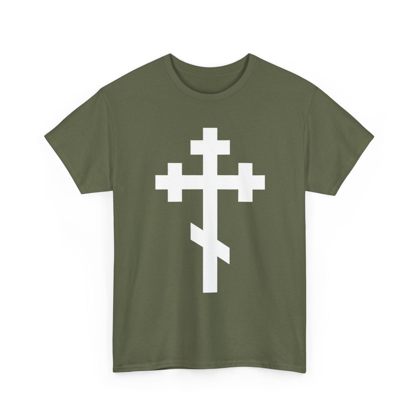 Orthodox Cross Classic 2 T-Shirt Color Variants - Front