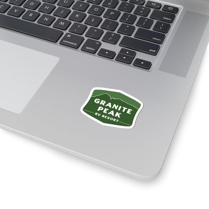 Granite Peak RV Resort Sticker — Kiss-Cut Outdoor Adventure Decal
