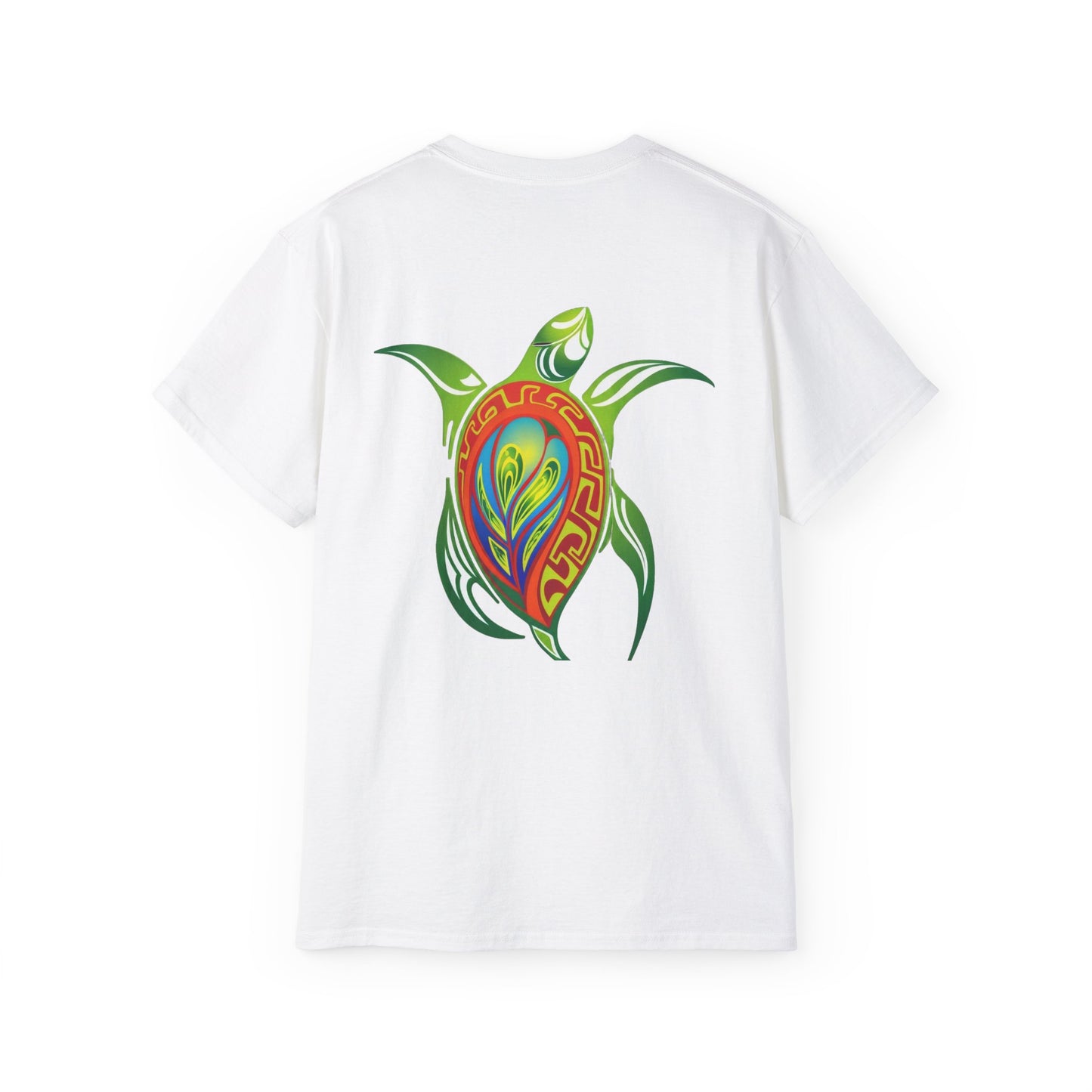 Sea Turtle Mandala Tee — Colorful Ocean Turtle Graphic T-Shirt