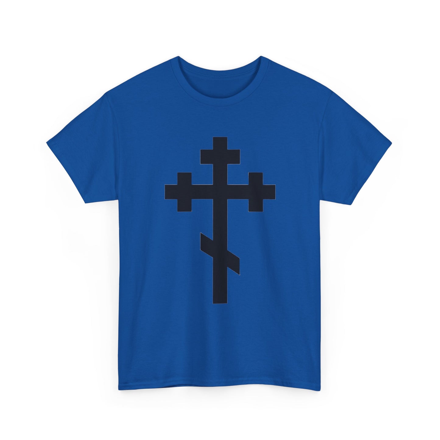 Orthodox Cross T-Shirt 2 Color Variants - Front