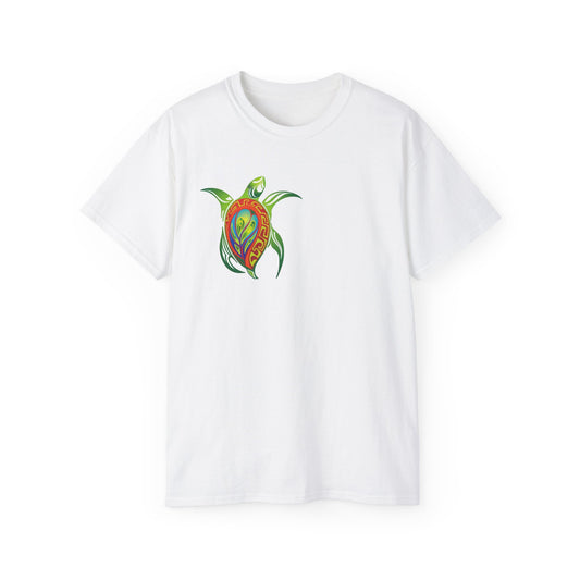 Sea Turtle Mandala Tee — Colorful Ocean Turtle Graphic T-Shirt