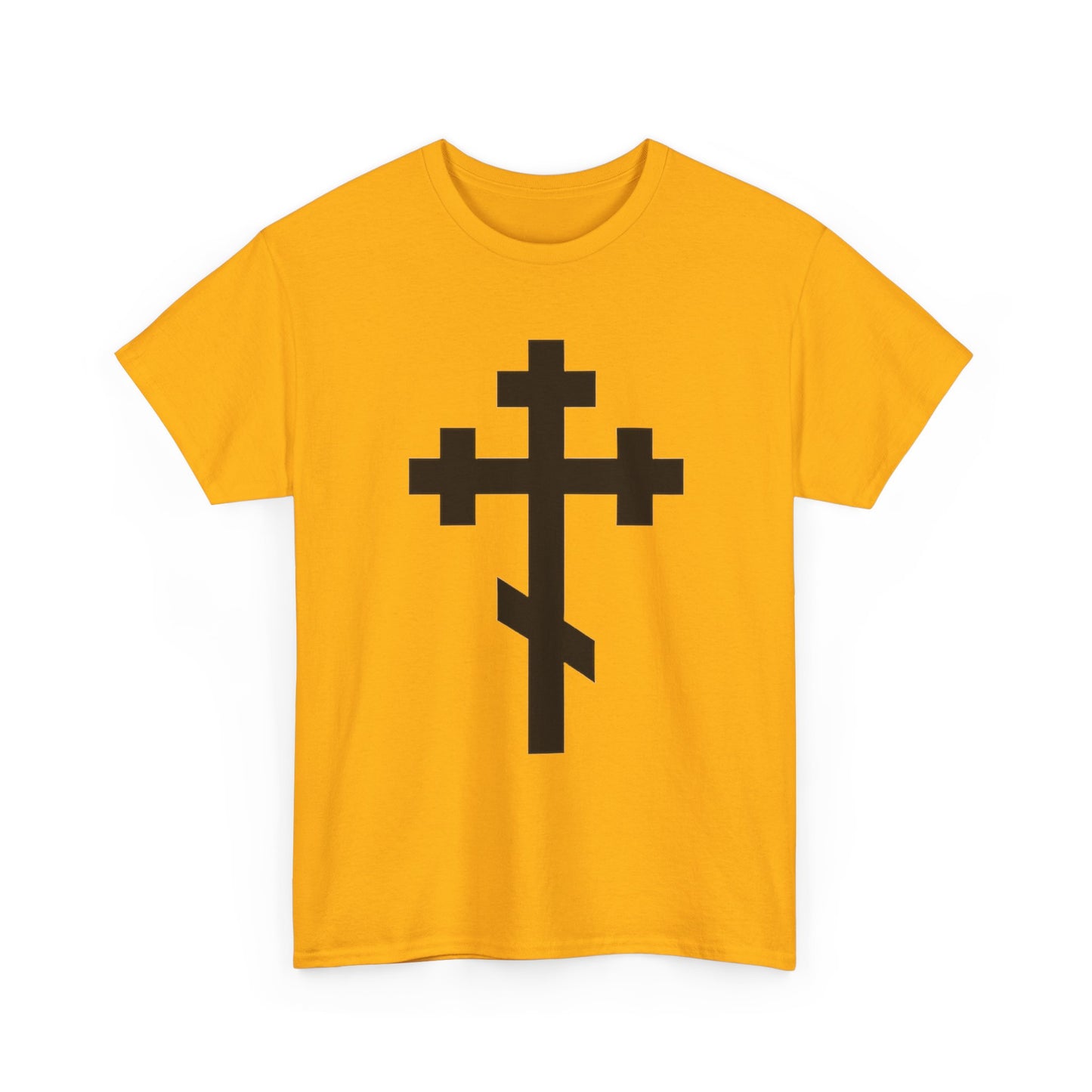 Orthodox Cross T-Shirt 2 Color Variants - Front