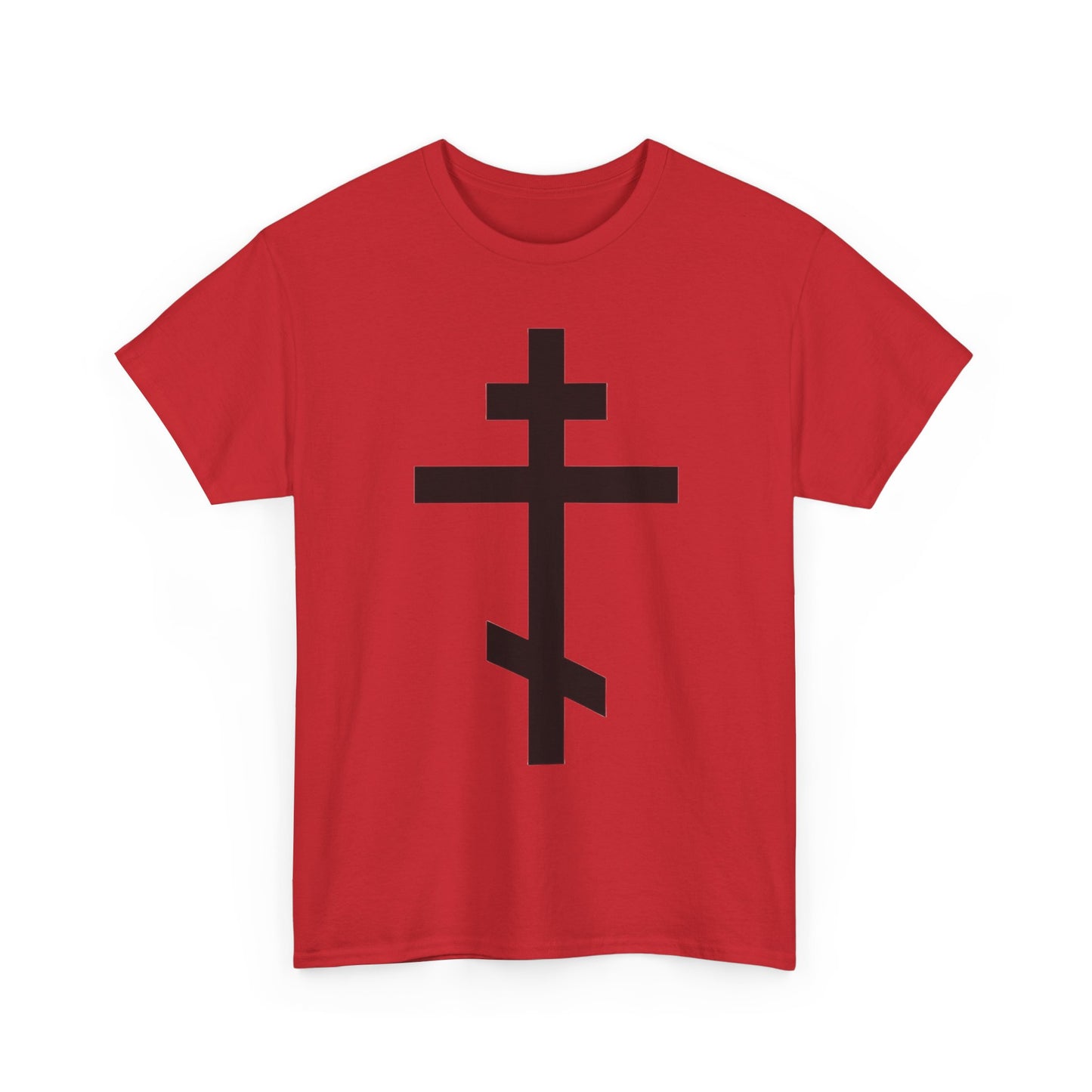 Orthodox Cross T-Shirt Color Variants - Front