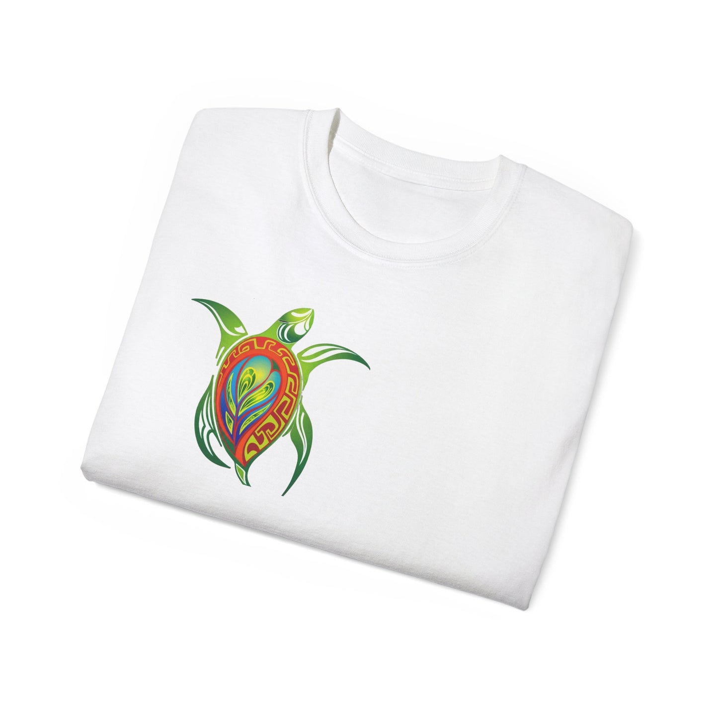Sea Turtle Mandala Tee — Colorful Ocean Turtle Graphic T-Shirt
