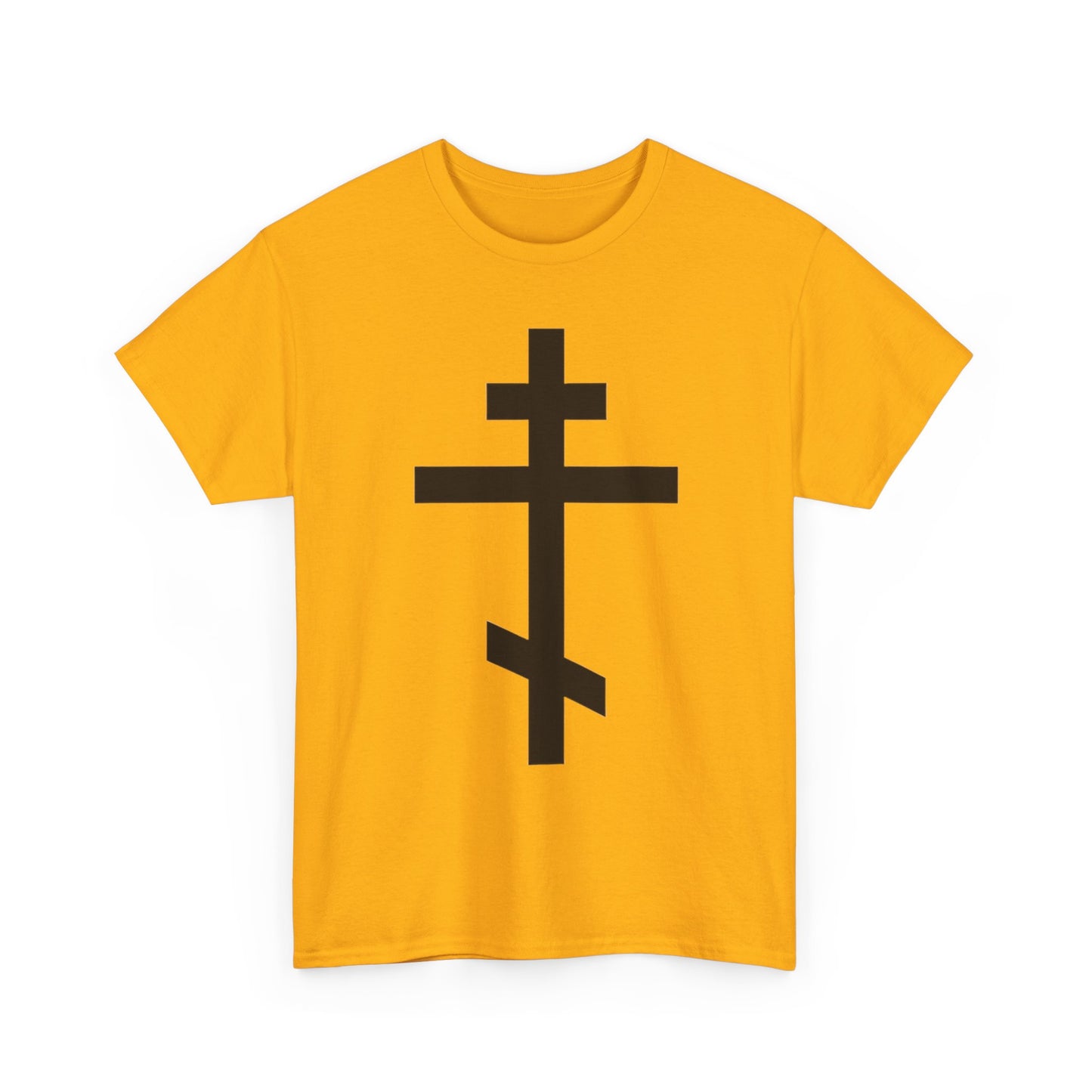 Orthodox Cross T-Shirt Color Variants - Front
