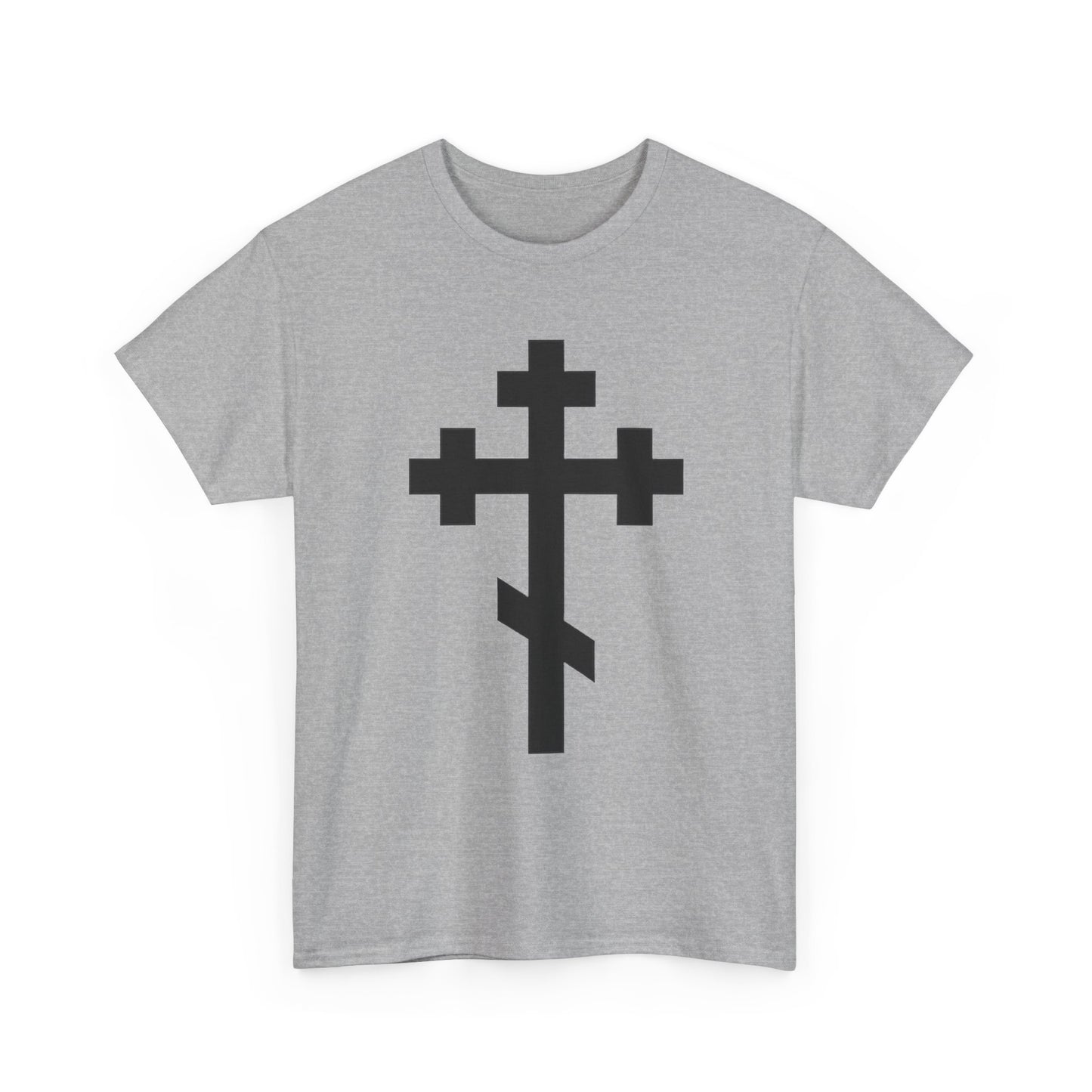 Orthodox Cross T-Shirt 2 Color Variants - Front