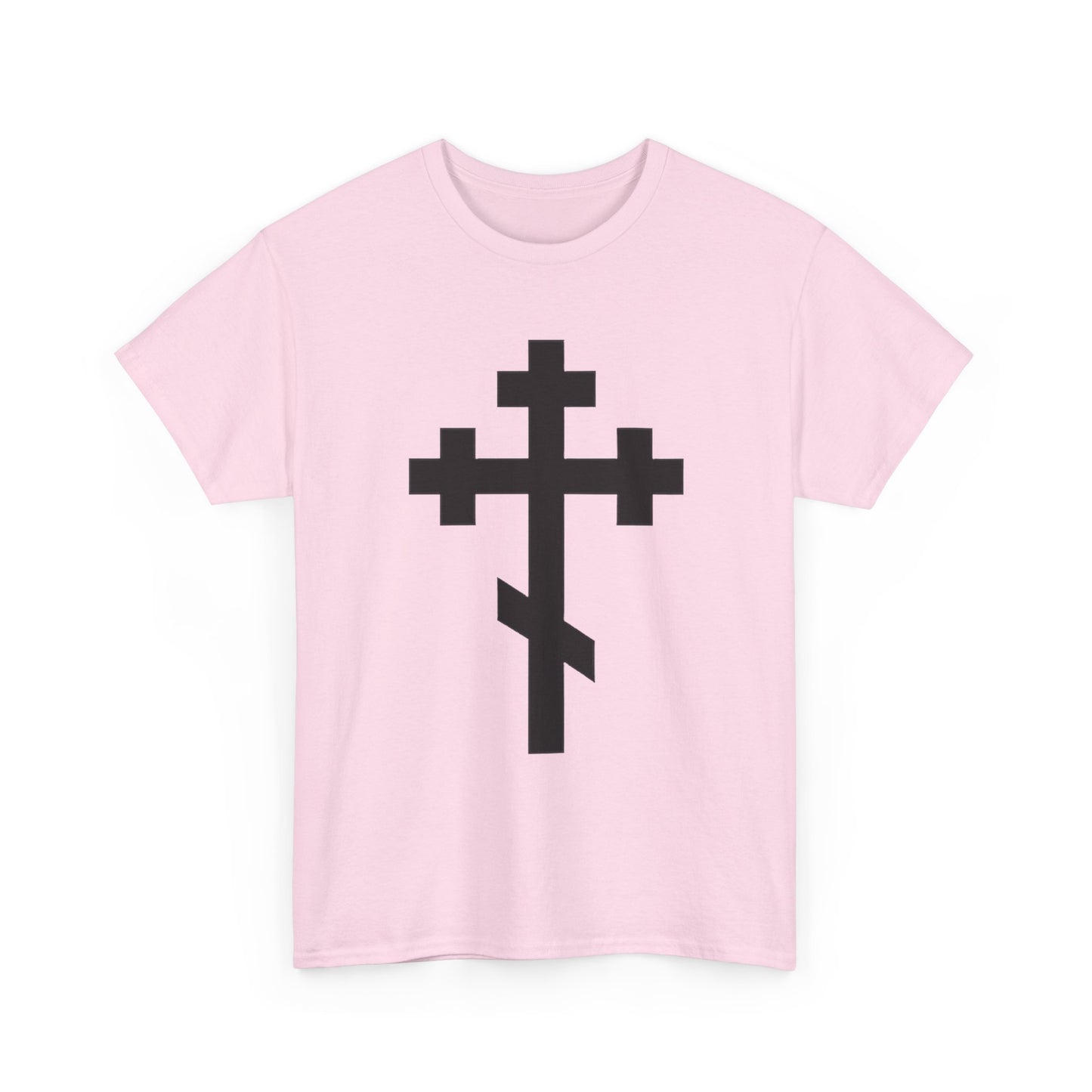 Orthodox Cross T-Shirt 2 Color Variants - Front
